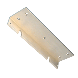 Solid aluminum brackets designed specifically for the COR-ACC3Z magnetic lock