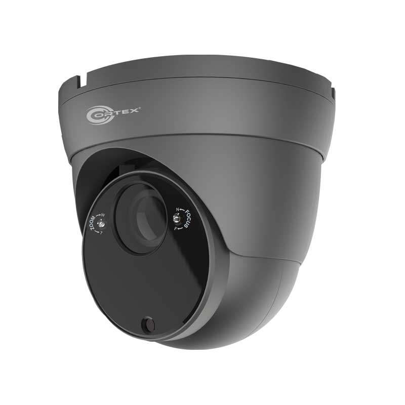 COR-H2TRVG  Medallion 2MP network camera 1920(H)×1080(V) Medallion AHD IP Infrared Turret Security Camera with Triple Stream,WDR, alarm trigger and 2.8-12mm (Motorized Zoom) 