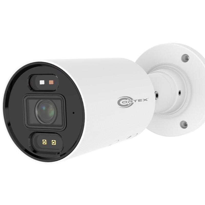 Medallion 8MP Bullet Network Camera with Dragonfire® IR H.265 and Wide Angle Lens 